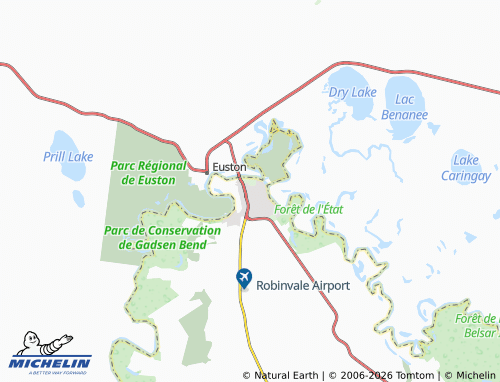 Mappa MICHELIN Robinvale - ViaMichelin