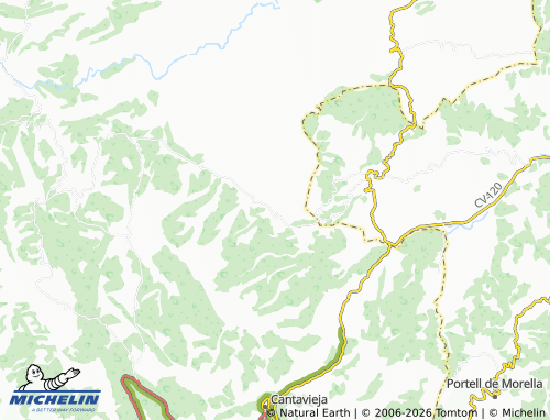 MICHELIN Tronchón map - ViaMichelin