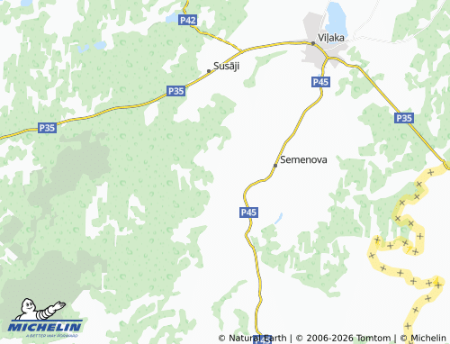 MICHELIN Viduči map - ViaMichelin