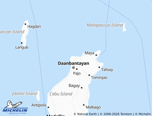 MICHELIN Aguho map - ViaMichelin
