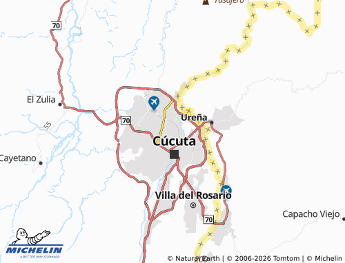 Mapa MICHELIN Guaymaral - ViaMichelin
