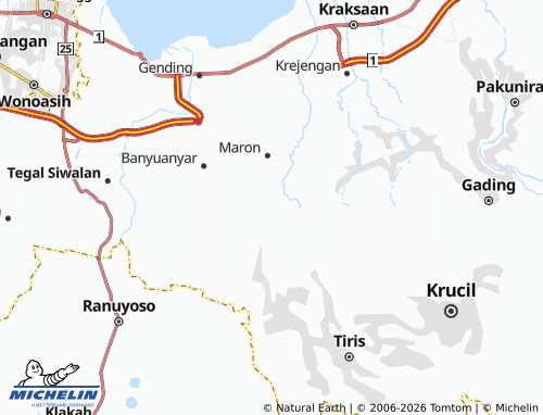 MICHELIN-Landkarte Brabe - ViaMichelin