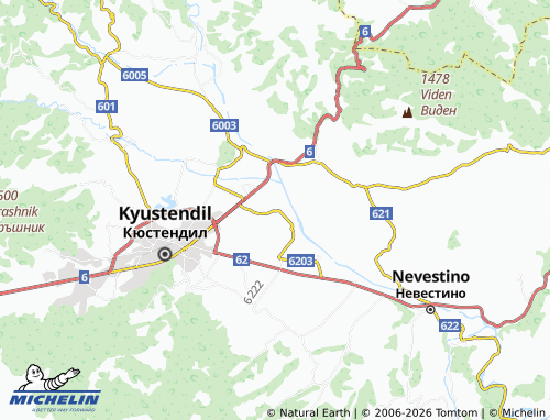 Mapa MICHELIN Zhabokrat - ViaMichelin