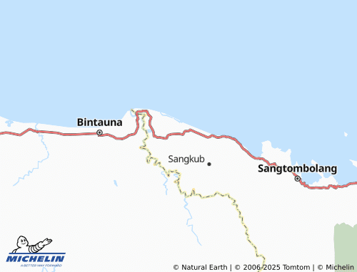 MICHELIN Sangkub III map - ViaMichelin