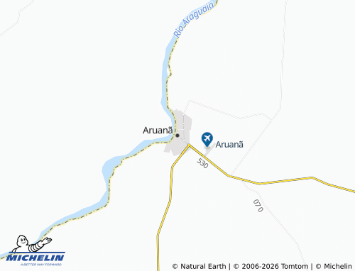 Mapa MICHELIN Aruanã - ViaMichelin