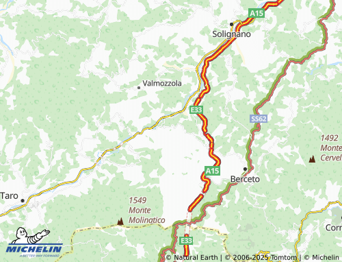 MICHELIN Lozzola map - ViaMichelin
