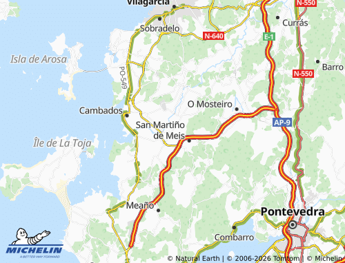 MICHELIN-Landkarte A Escusa - ViaMichelin