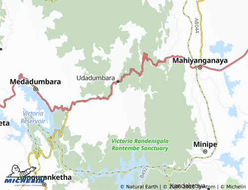MICHELIN Mediwaka map - ViaMichelin