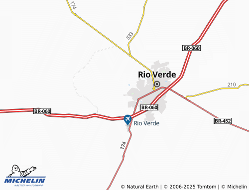 MICHELIN Residencial Água Santa map - ViaMichelin