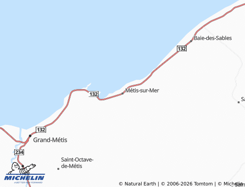 MICHELIN Métis-sur-Mer map - ViaMichelin