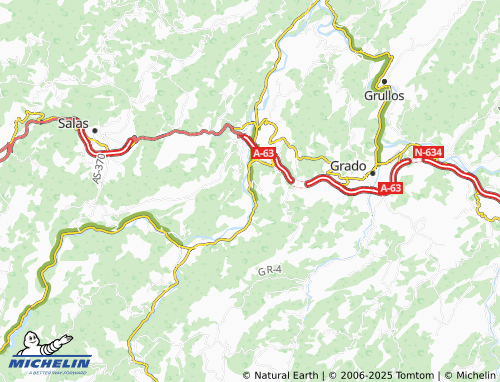 MICHELIN Santiago de la Barca map - ViaMichelin