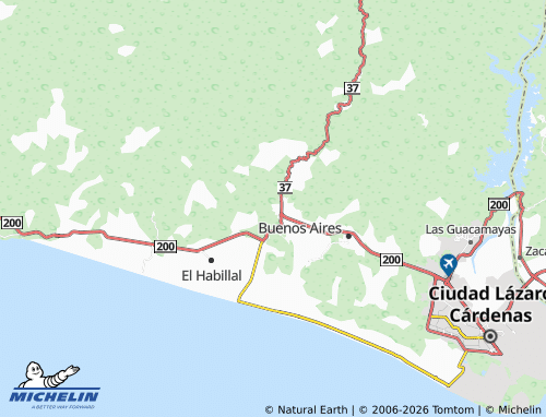 Mapa MICHELIN El Cerrito - ViaMichelin