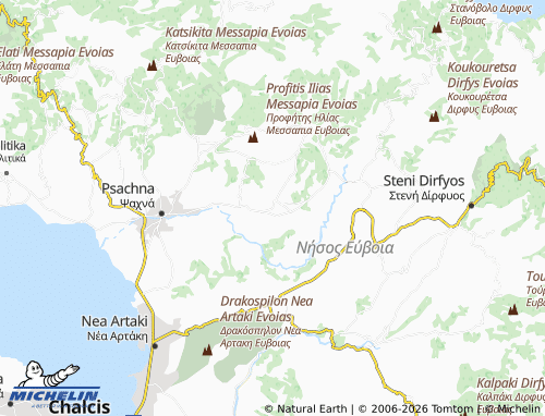Carte MICHELIN Triada - ViaMichelin