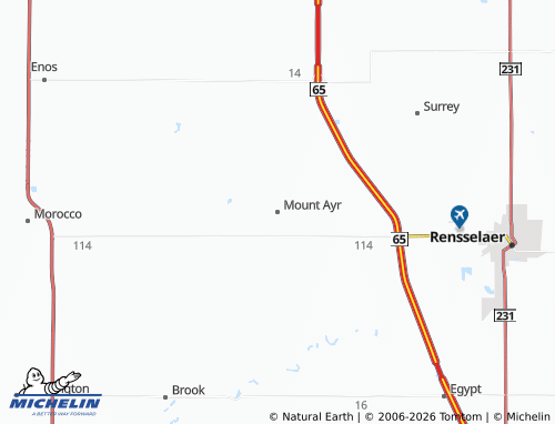 Mapa MICHELIN Mount Ayr - ViaMichelin