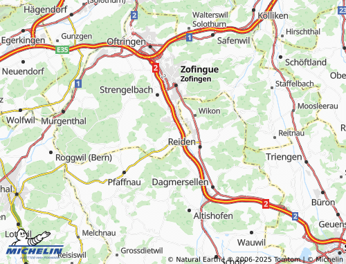 MICHELIN-Landkarte Schürberg - ViaMichelin
