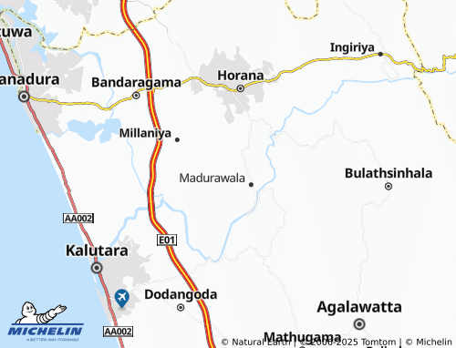 MICHELIN Keselhenawa map - ViaMichelin