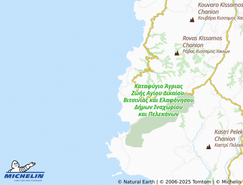 MICHELIN Livadia map - ViaMichelin