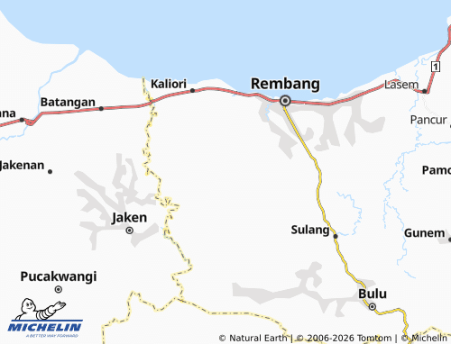 MICHELIN Tlogotunggal map - ViaMichelin