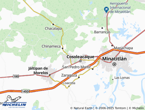 MICHELIN San Román map - ViaMichelin