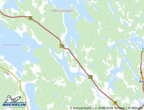MICHELIN Karppala map - ViaMichelin