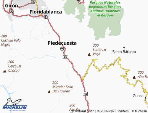 MICHELIN Los Llanitos map - ViaMichelin