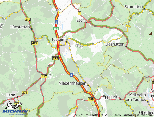 MICHELIN Dasbach map - ViaMichelin