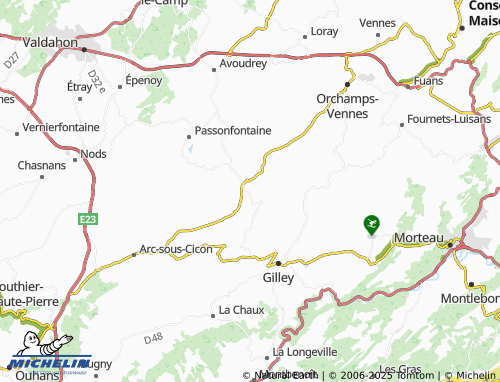 Mapa MICHELIN Longemaison - ViaMichelin