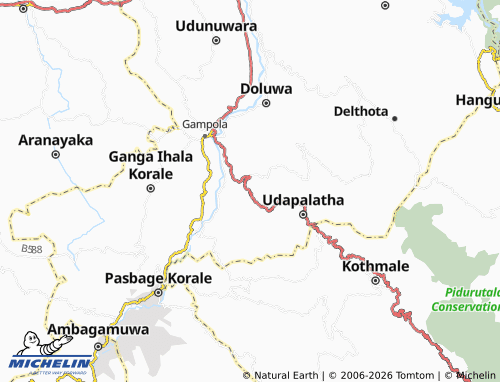 MICHELIN Pallegama3 map - ViaMichelin
