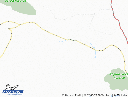 MICHELIN Babanana map - ViaMichelin