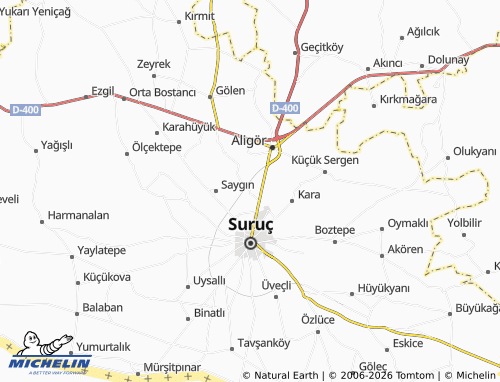 MICHELIN Karadut map - ViaMichelin