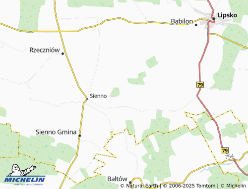MICHELIN Chwałowice map - ViaMichelin