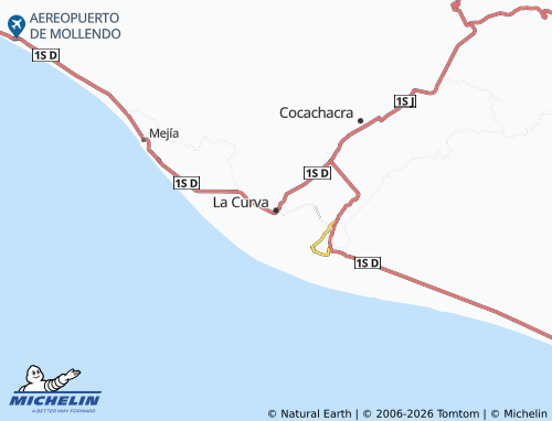 Mapa MICHELIN La Curva - ViaMichelin