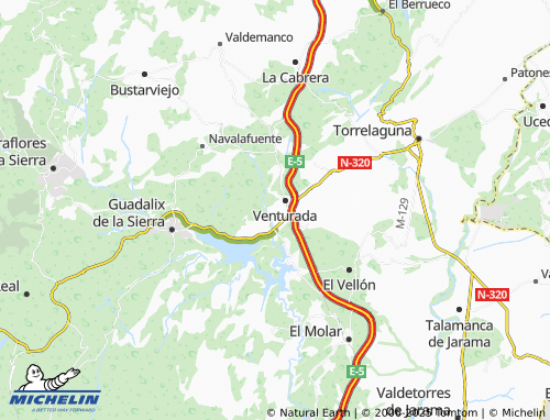 MICHELIN Los Rosales map - ViaMichelin