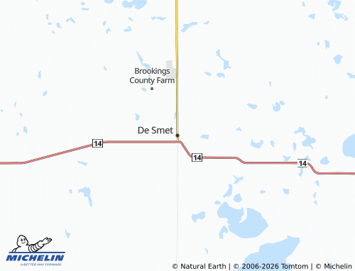 Mappa MICHELIN De Smet - ViaMichelin