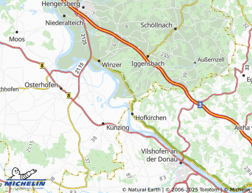 MICHELIN-Landkarte Mühlau - ViaMichelin