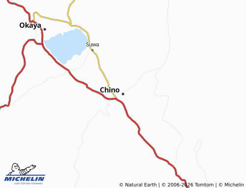 Mapa MICHELIN Chino - ViaMichelin