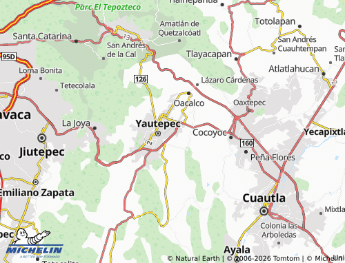 Mapa MICHELIN Villarreal Yautepec I - ViaMichelin