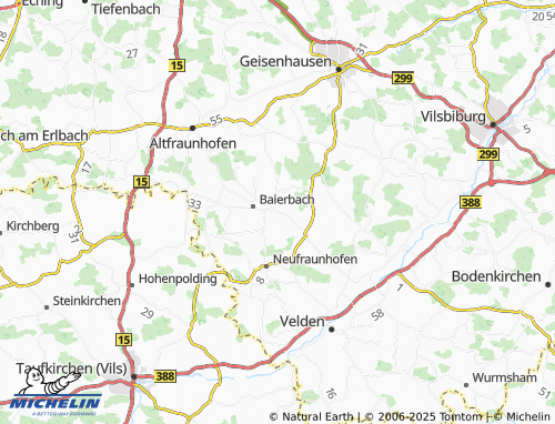 MICHELIN Hof map - ViaMichelin