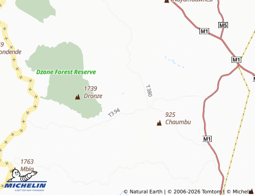 MICHELIN Kamwamba map - ViaMichelin