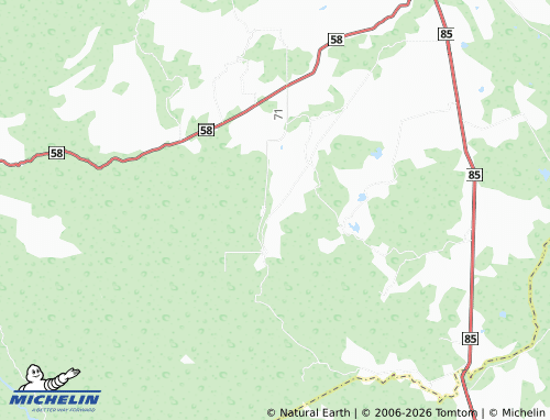 MICHELIN El Fresno map - ViaMichelin