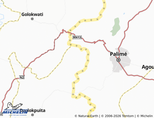 Mappa MICHELIN Ashanti - ViaMichelin