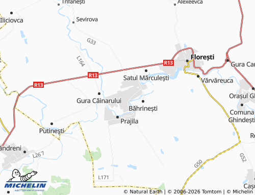 Mappa MICHELIN Lunga - ViaMichelin