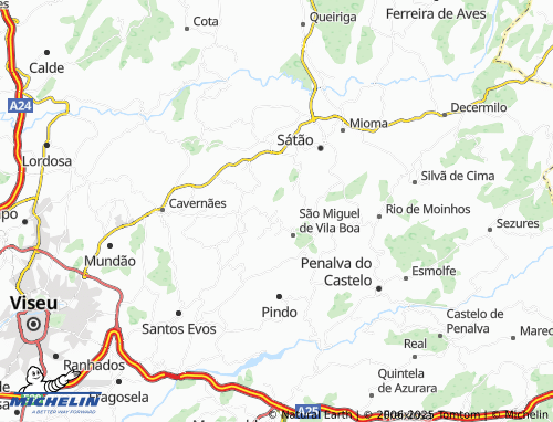 MICHELIN Portela map - ViaMichelin