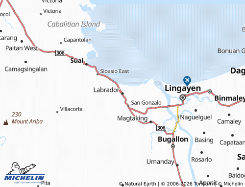 MICHELIN Labrador map - ViaMichelin