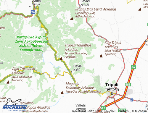 MICHELIN Roeino map - ViaMichelin