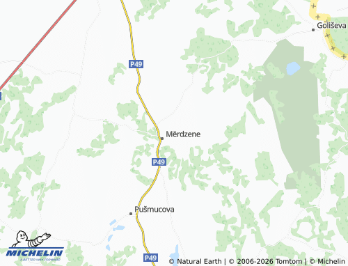 Mapa MICHELIN Šalaji - ViaMichelin