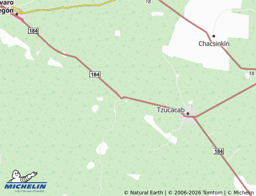 Mapa MICHELIN Caxaytuk - ViaMichelin