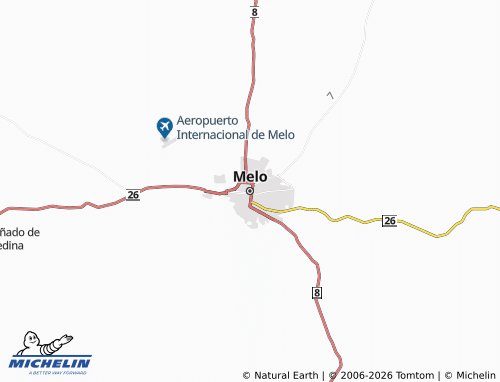 Mapa MICHELIN Melo - ViaMichelin