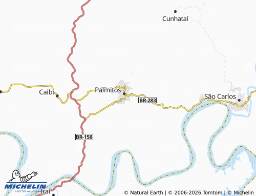 MICHELIN Aurora map - ViaMichelin