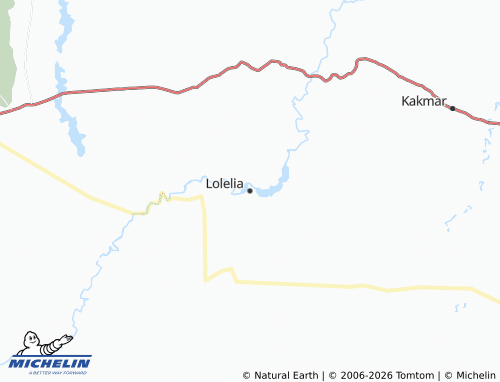 MICHELIN Lolelia map - ViaMichelin